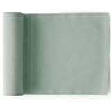 Water green serviettes and table set from MY DRAP in three designs, featuring elegant fabric and coordinated table accessories.